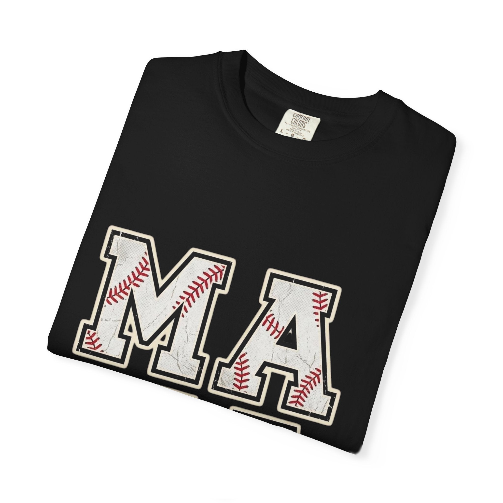 Vintage Cotton Baseball Mom Tee
