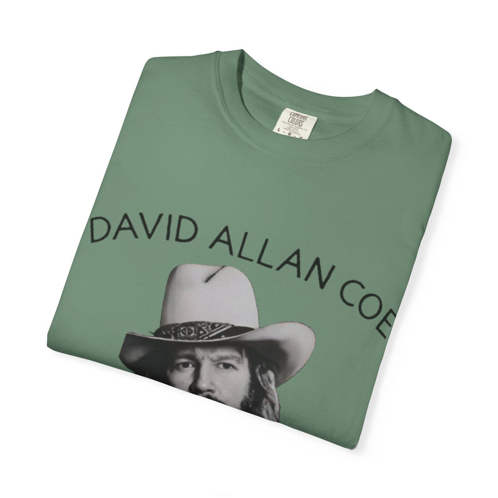 David Allan Coe Tribute T-Shirt – Vintage Cotton Memorial Tee