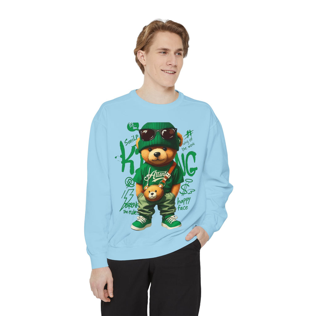 Bear Graphic Cotton Sweatshirt