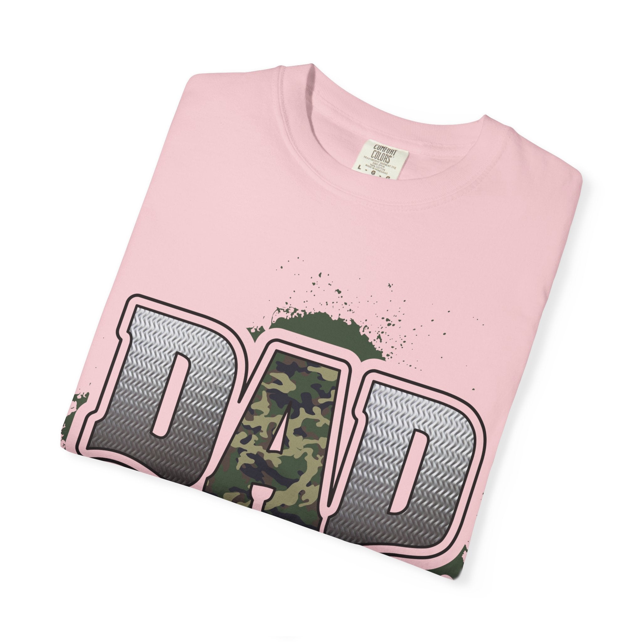 Dad I Love You Camo Graphic T-Shirt