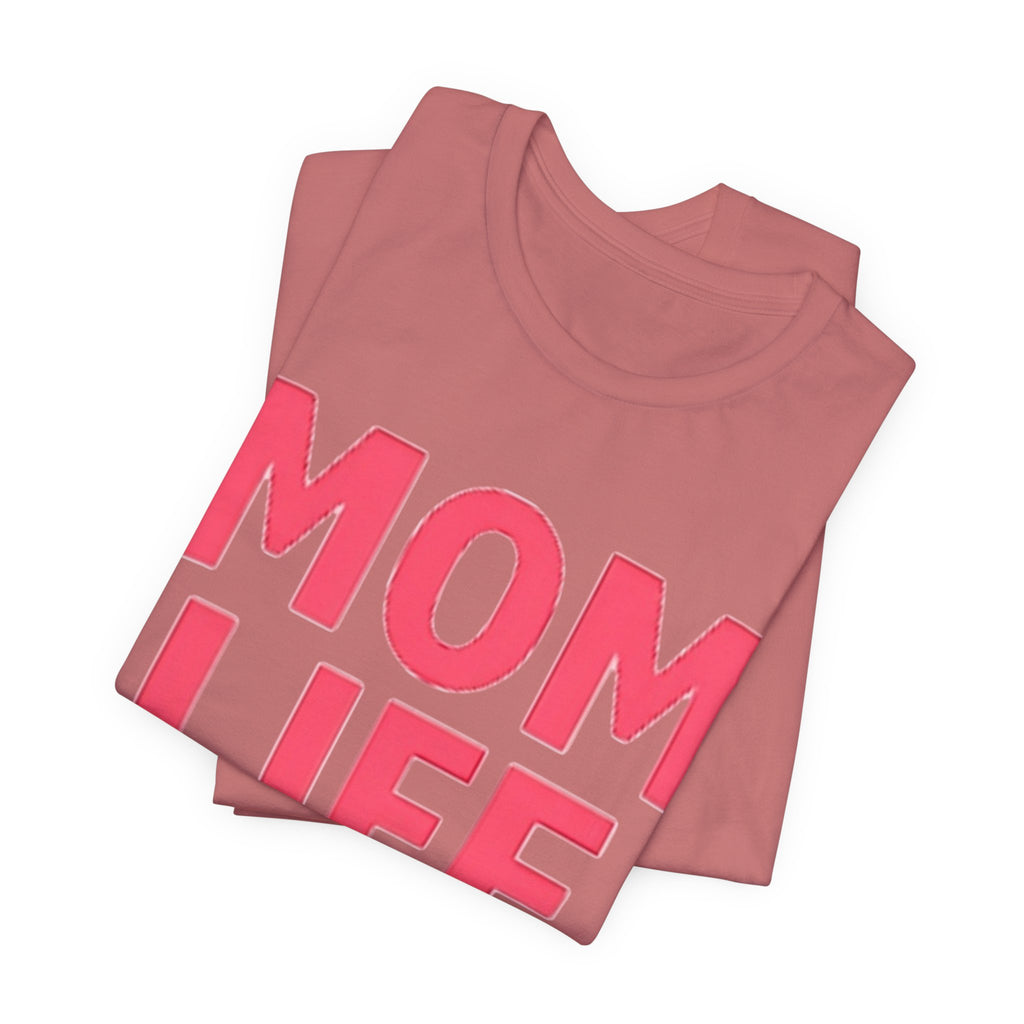Soft Cotton Mom Life Tee