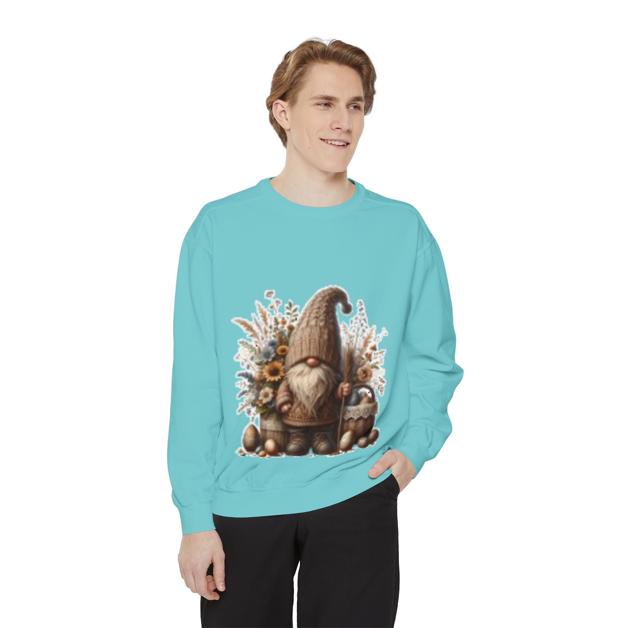 Garment-Dyed Cotton Sweatshirt