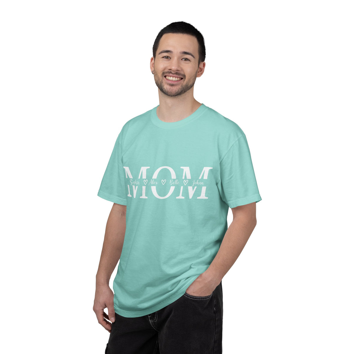 Classic White Garment-Dyed T-Shirt