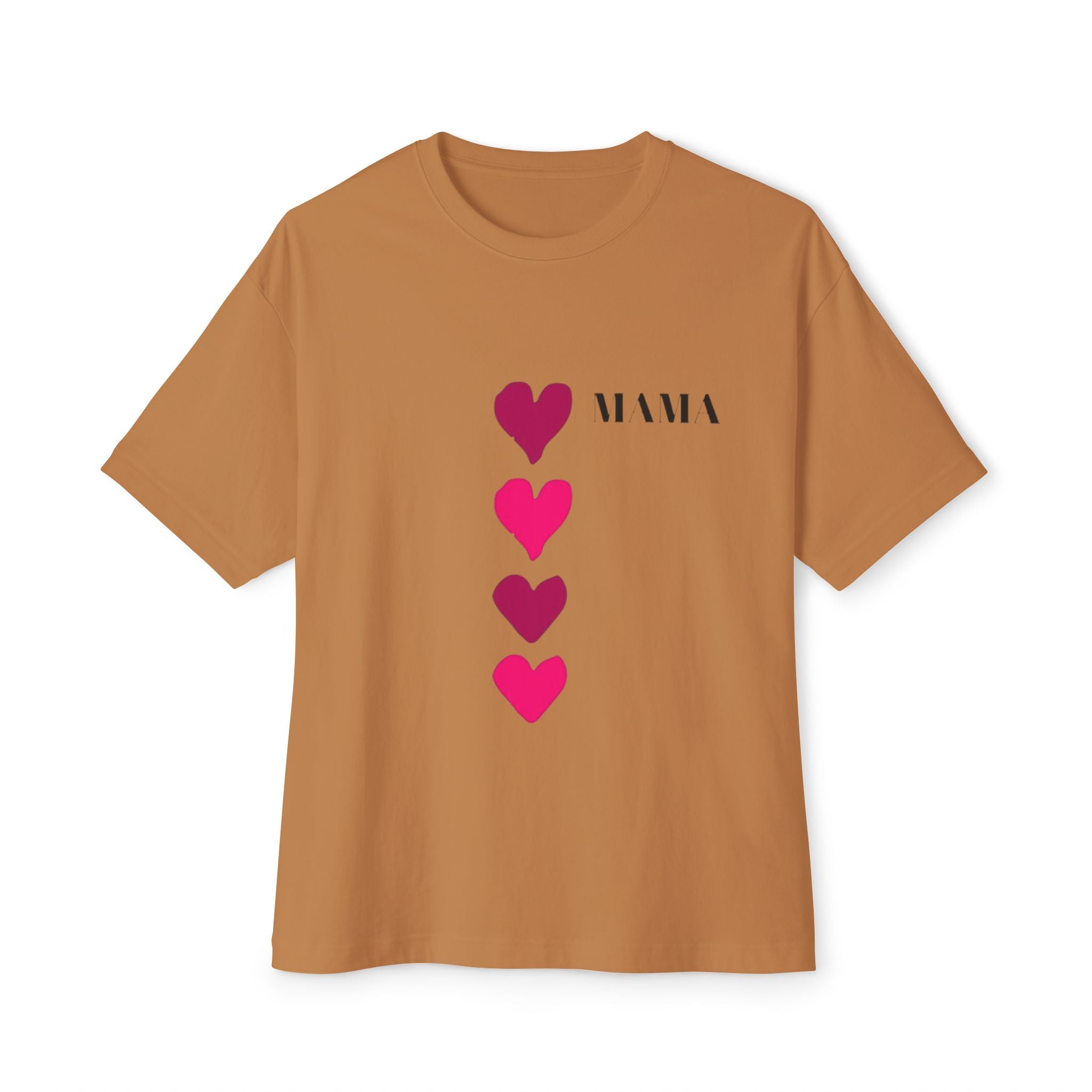 Oversized Cotton Mom Bear Tee