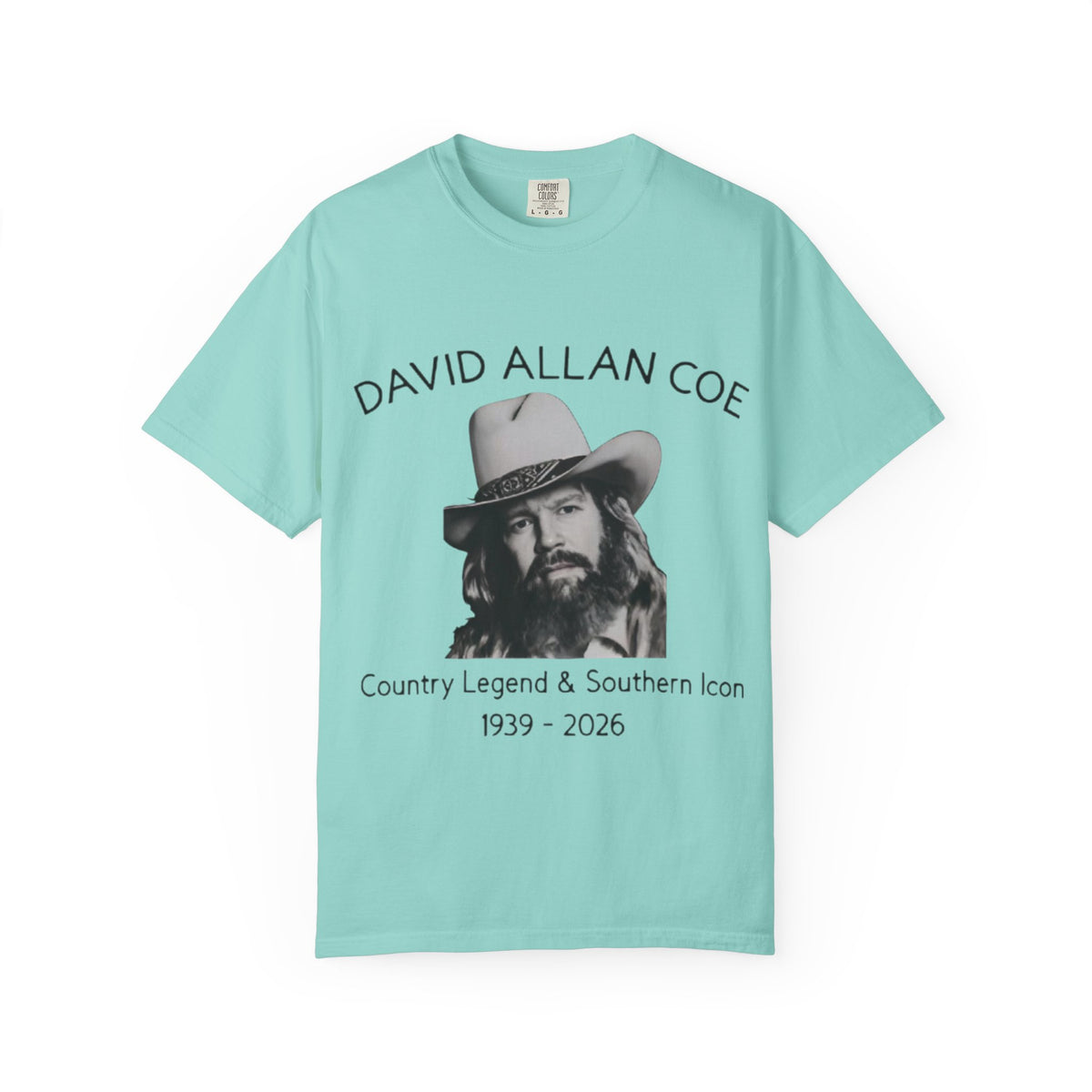 David Allan Coe Tribute T-Shirt — Country Legend Memorial Tee (1939–2026)