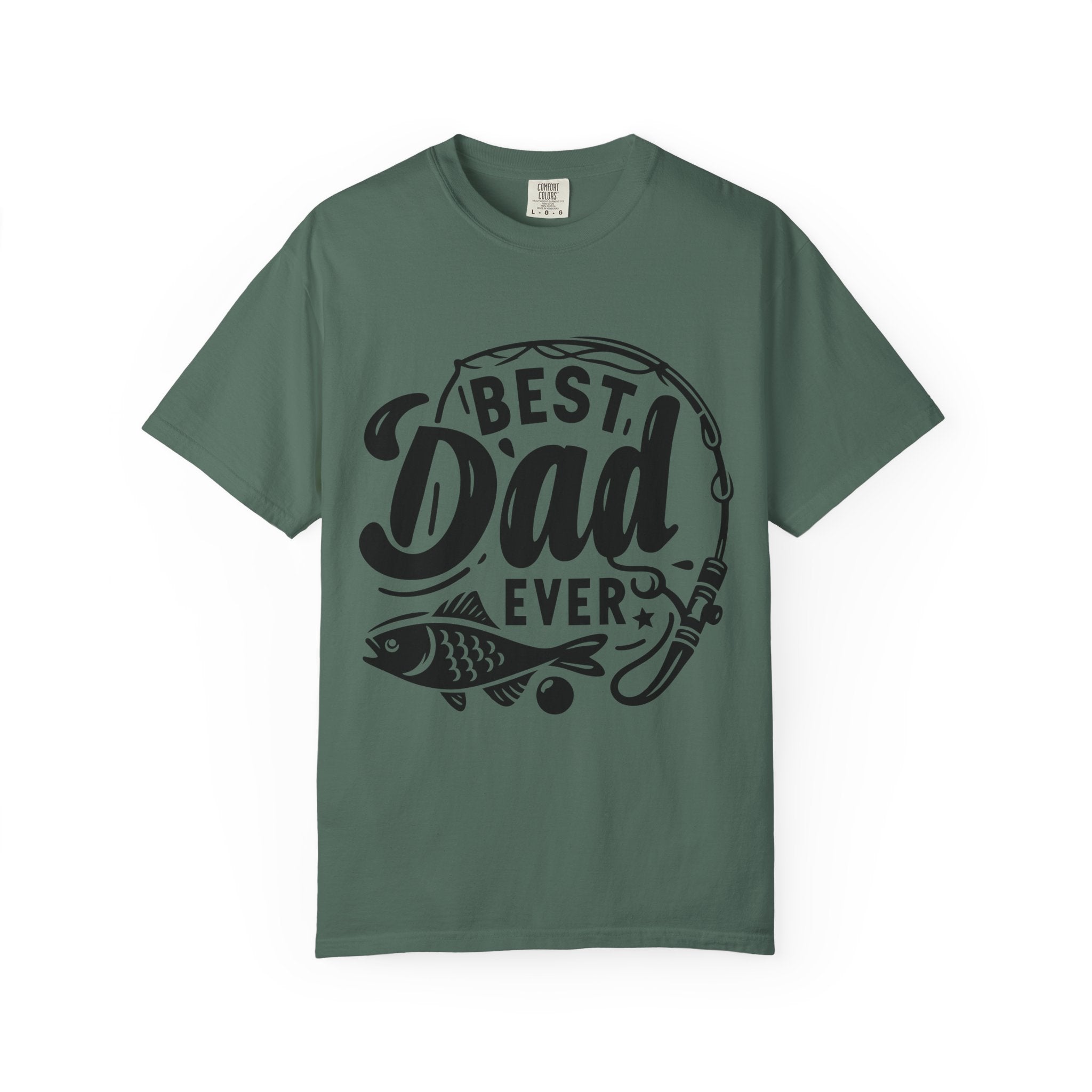 Best Dad Ever Fishing T-Shirt — Father’s Day Gift Tee