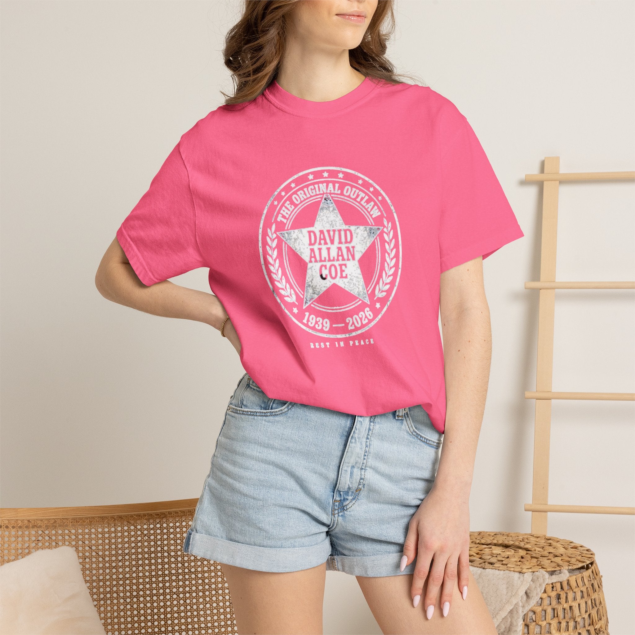 Distressed Star Seal T-Shirt — Vintage Americana Graphic Tee