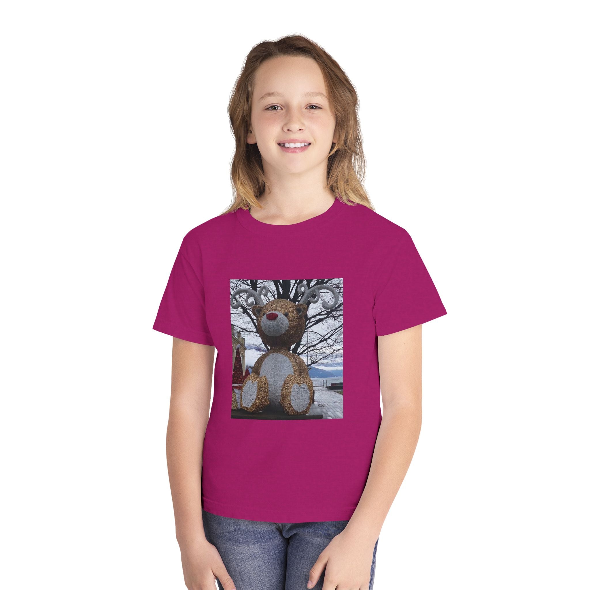 Kids Reindeer Cotton Tee