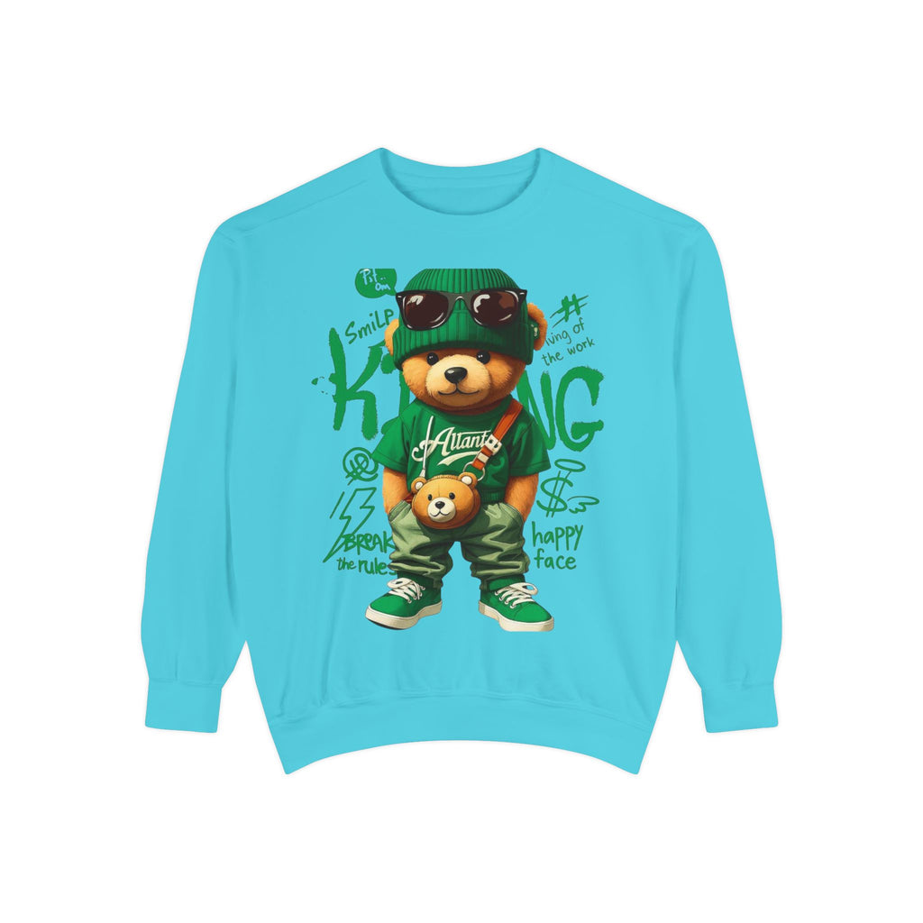 Bear Graphic Cotton Sweatshirt