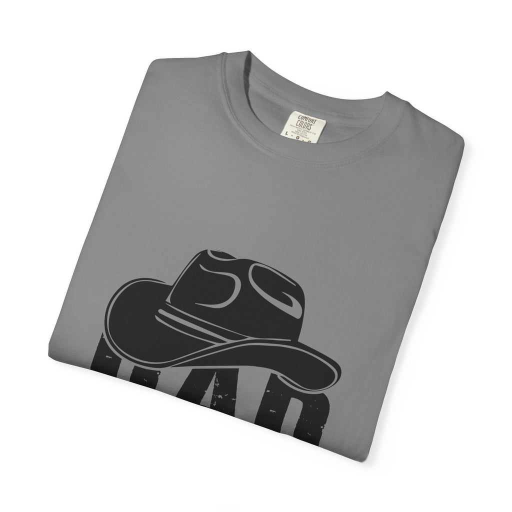 Dad of Girl T-Shirt — Cowboy Hat Father of Daughter Tee