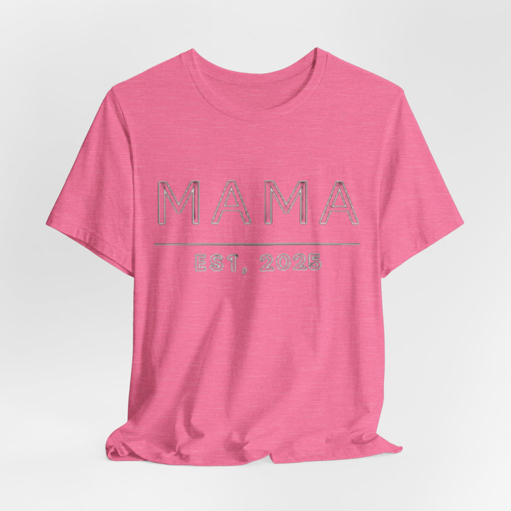 New Mom Cotton Graphic Tee