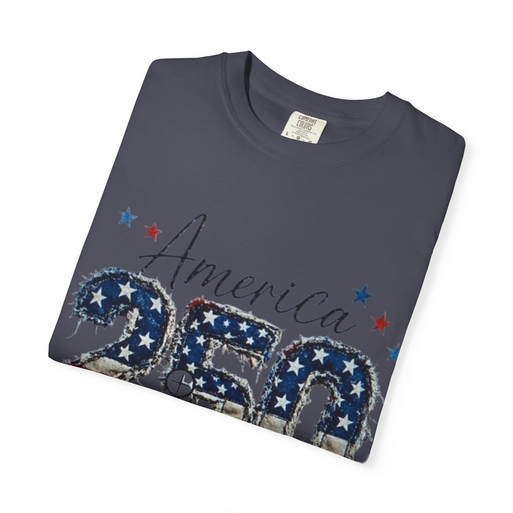 America 250 T-Shirt — 1776–2026 Stars & Stripes Patriotic Tee