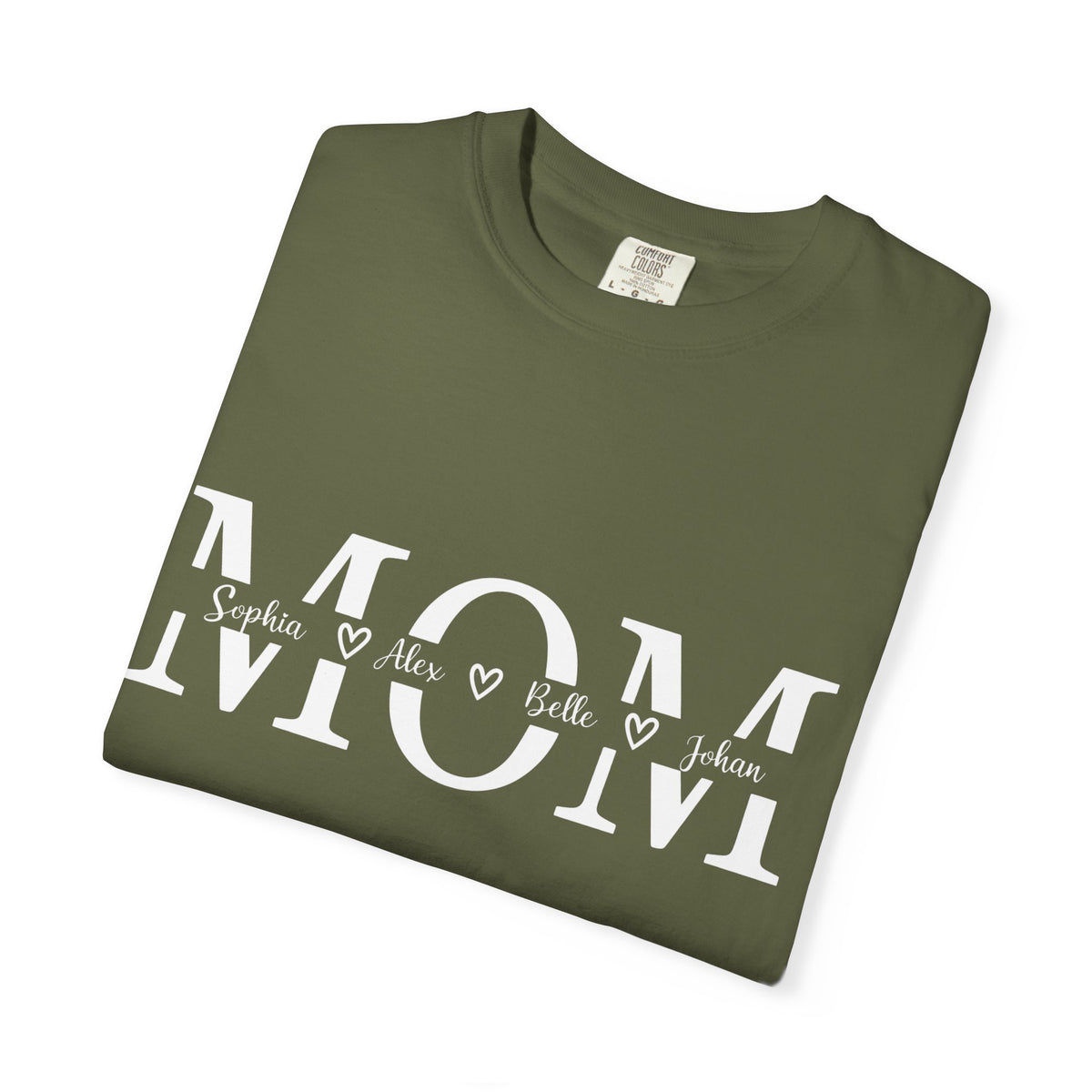 Classic White Garment-Dyed T-Shirt