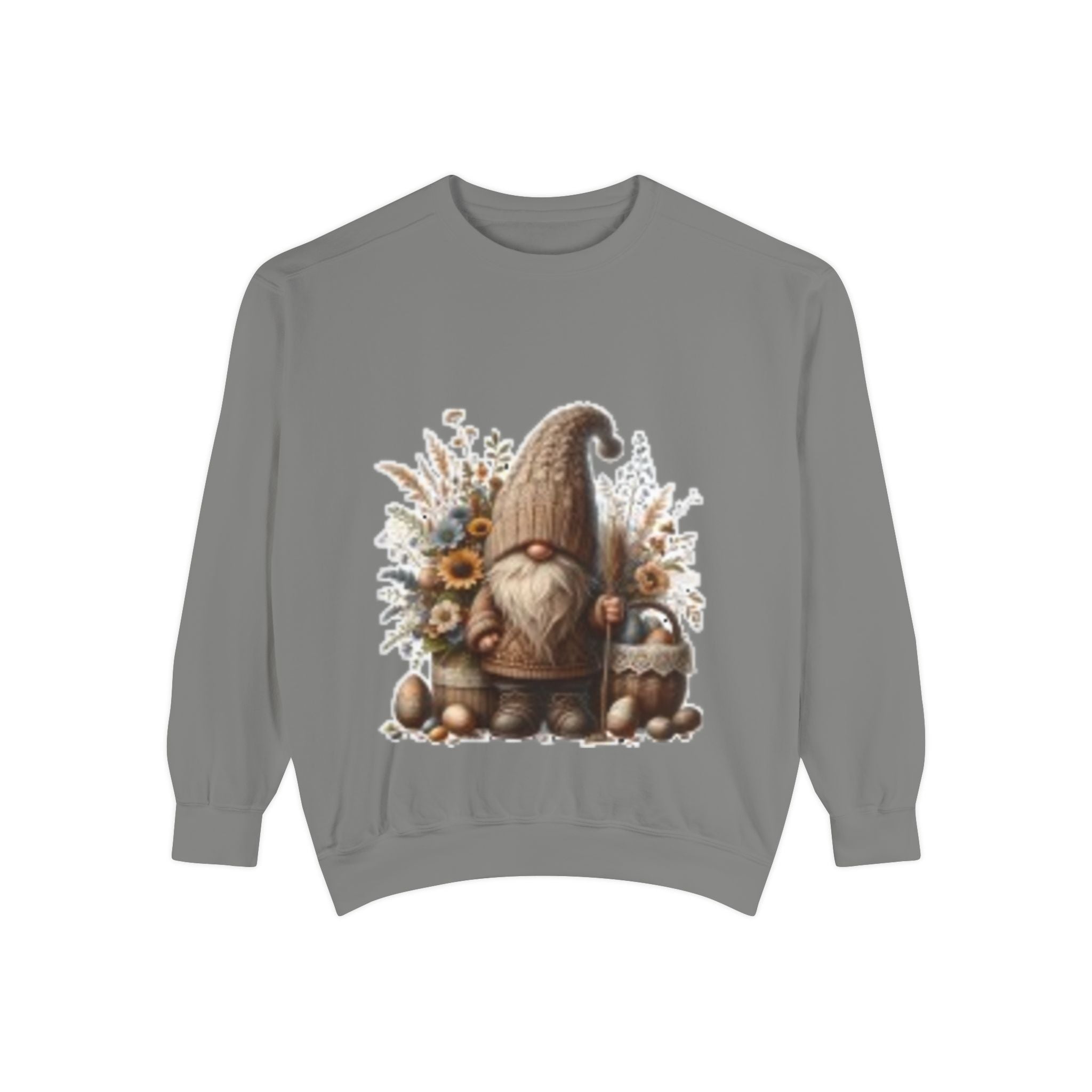 Garment-Dyed Cotton Sweatshirt
