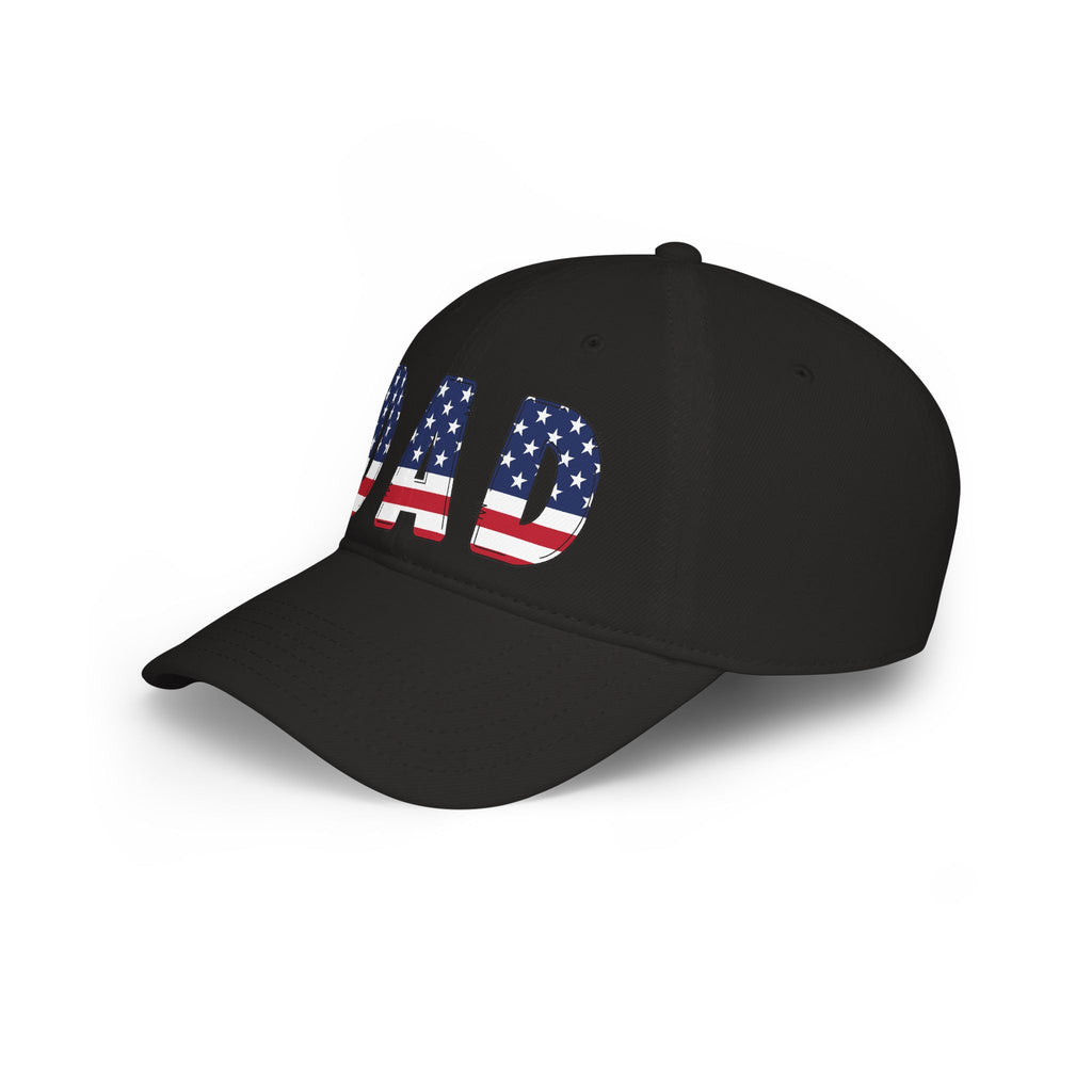 Dad Baseball Cap — American Flag Patriotic Dad Hat for Father’s Day & 4th of July