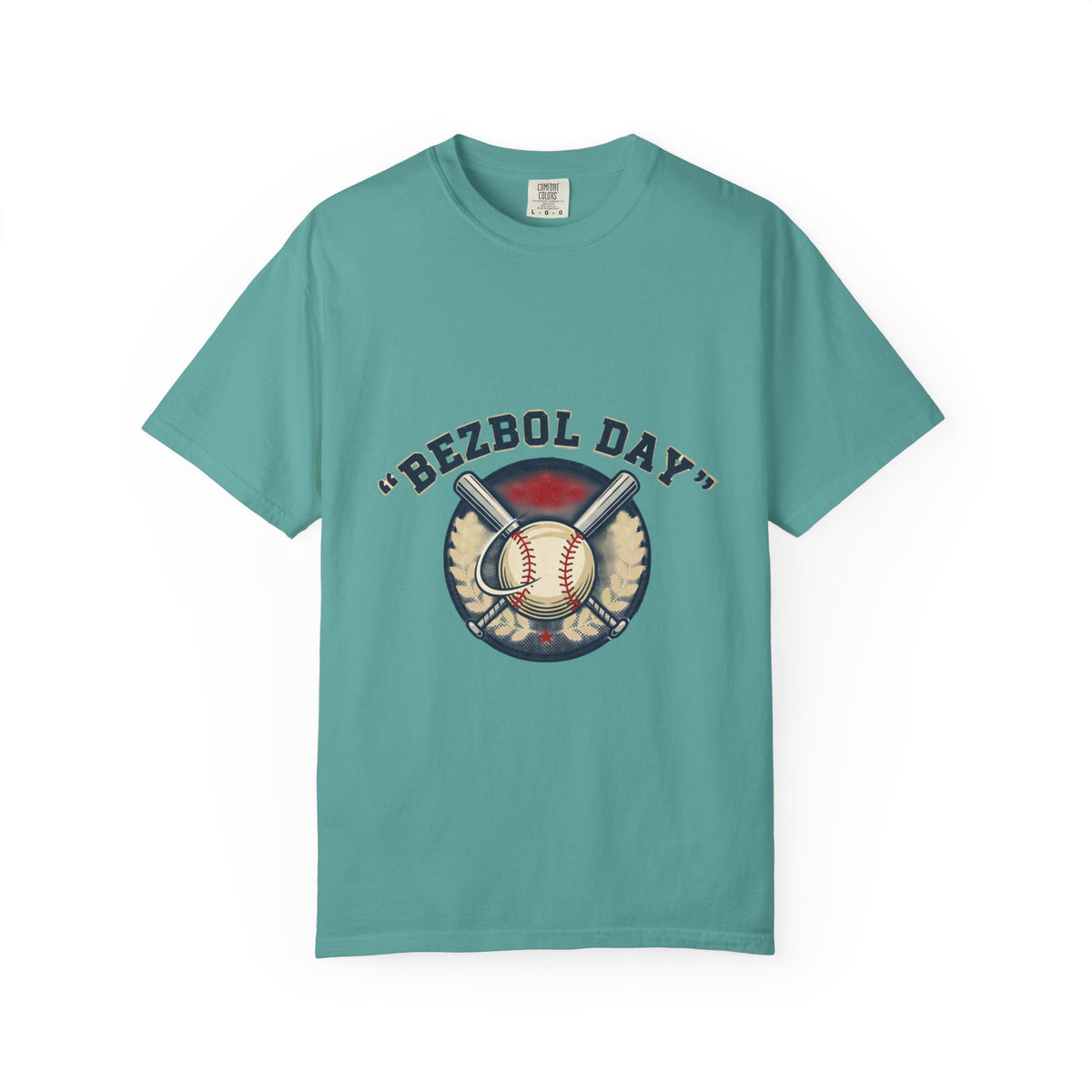 Baseball Graphic T-Shirt — "Bezbol Day" Retro Baseball Tee