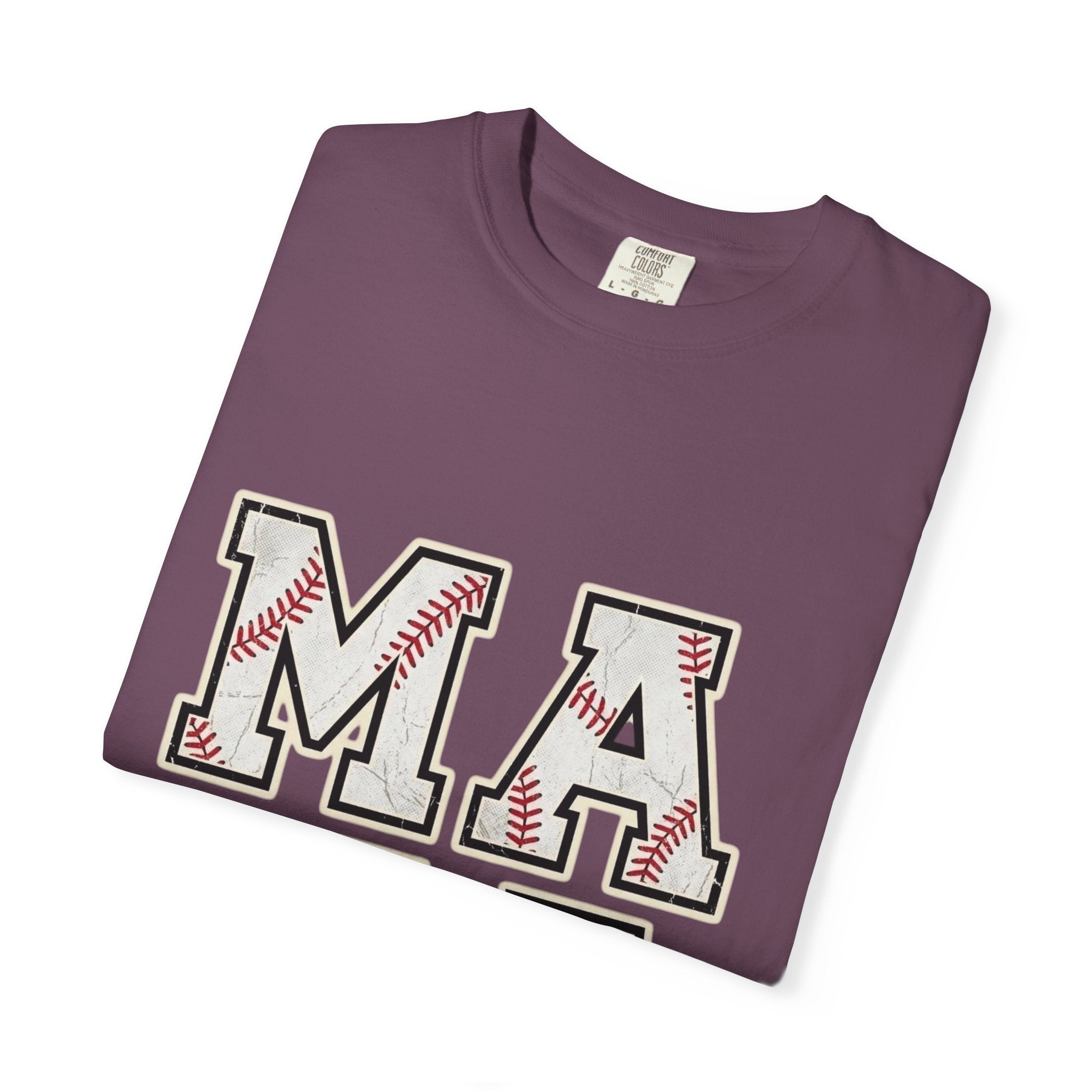 Vintage Cotton Baseball Mom Tee