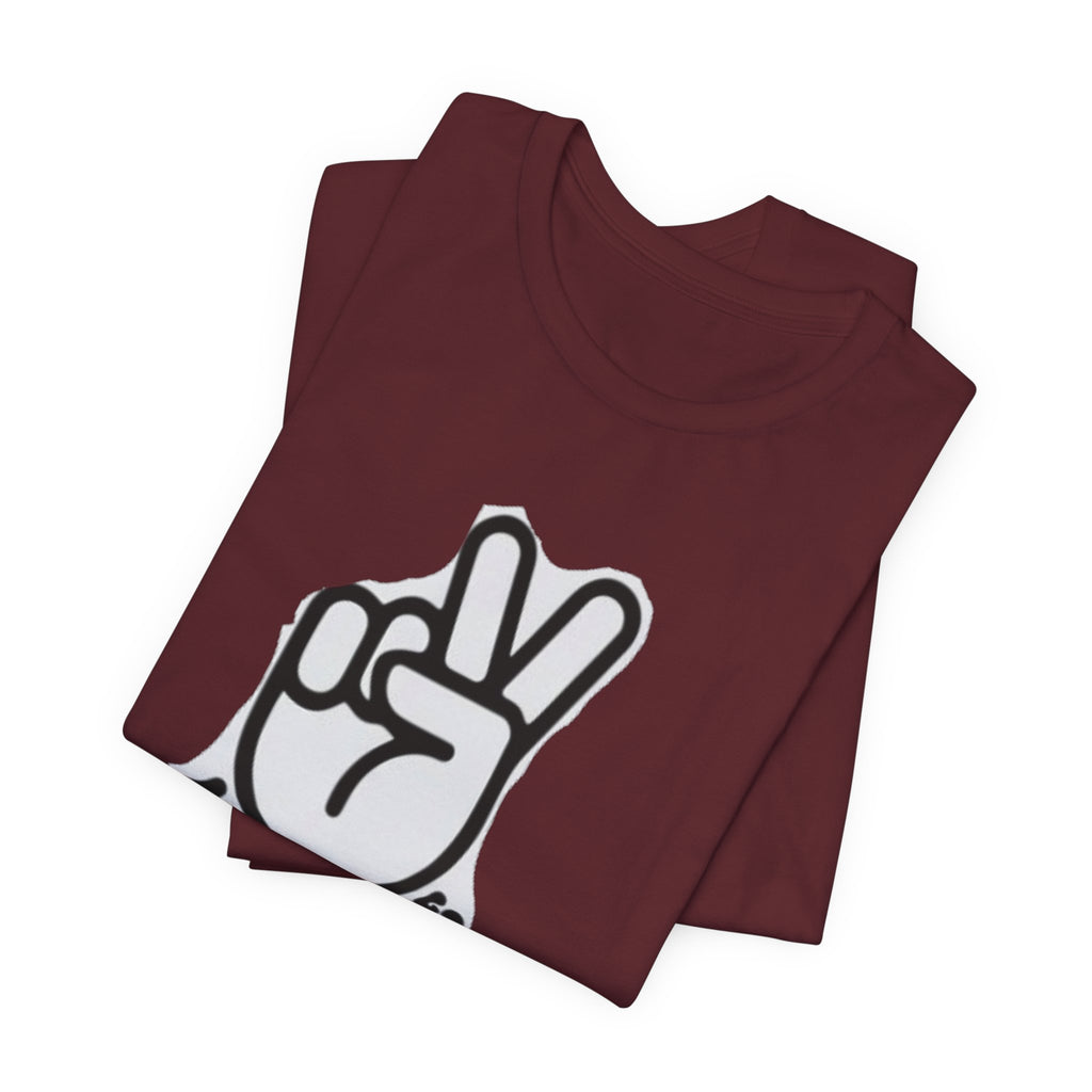 Mom Life Peace Sign T-Shirt