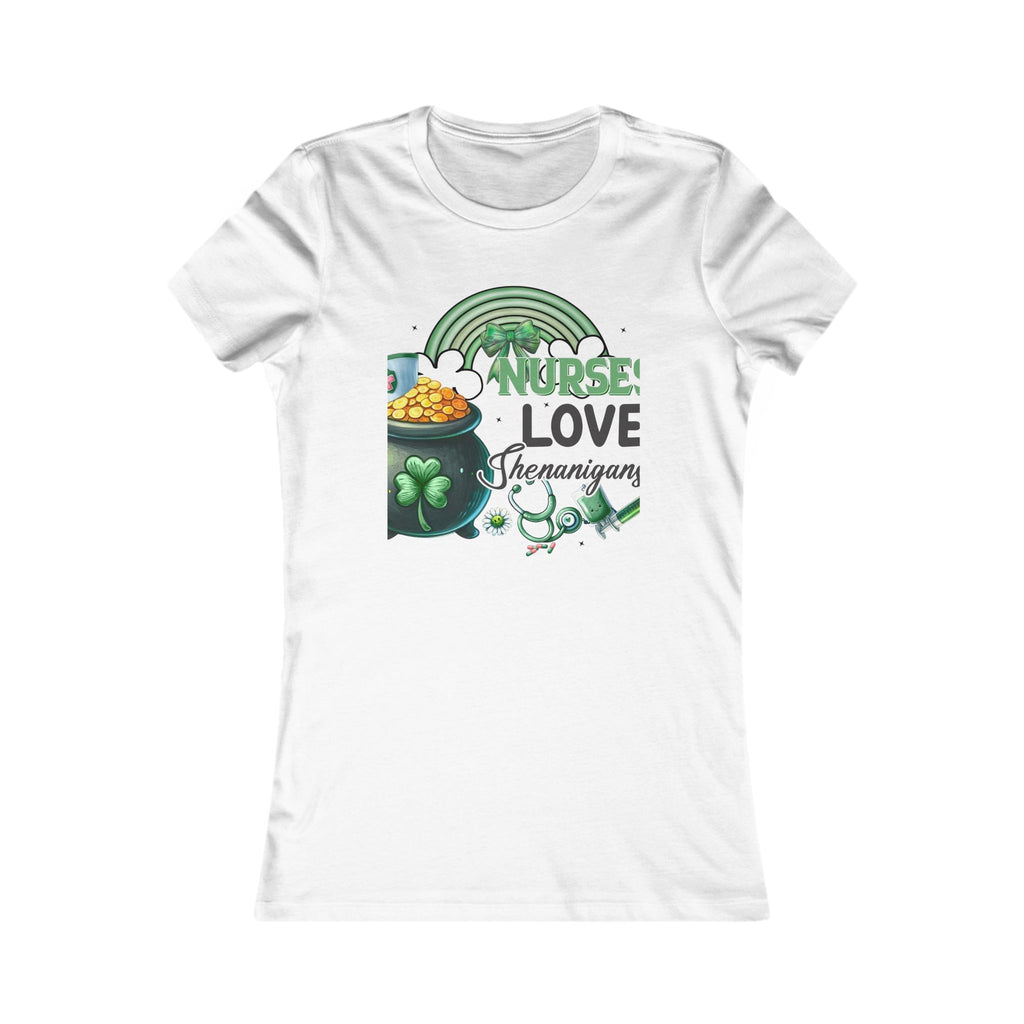 Women's Favorite Tee slim fit crew neck T-shirt in airlume cotton with longer body length