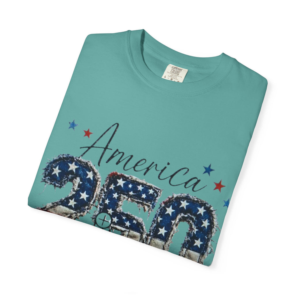 America 250 T-Shirt — 1776–2026 Stars & Stripes Patriotic Tee