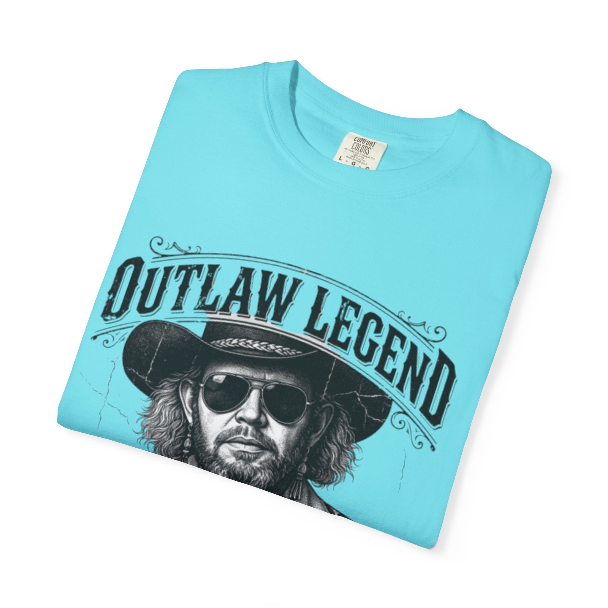 Outlaw Legend Tribute T-Shirt — David Allan Coe Memorial Graphic Tee
