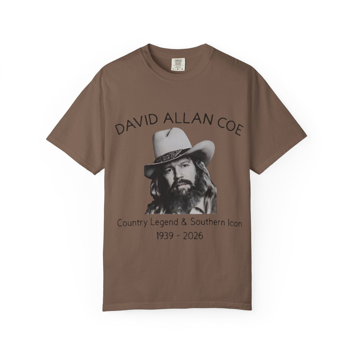 David Allan Coe Tribute T-Shirt — Country Legend Memorial Tee (1939–2026)