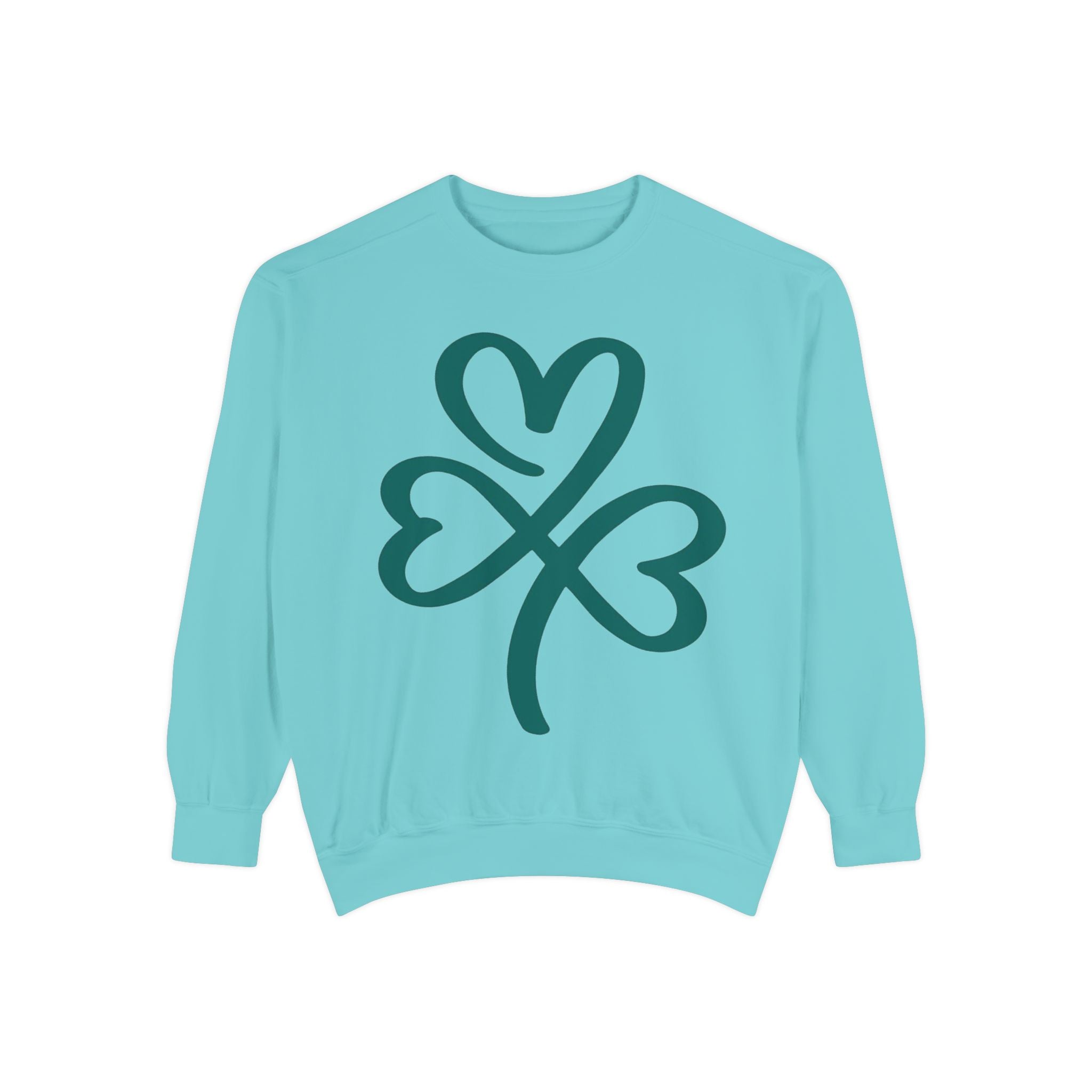 Heart Clover Cotton Sweatshirt