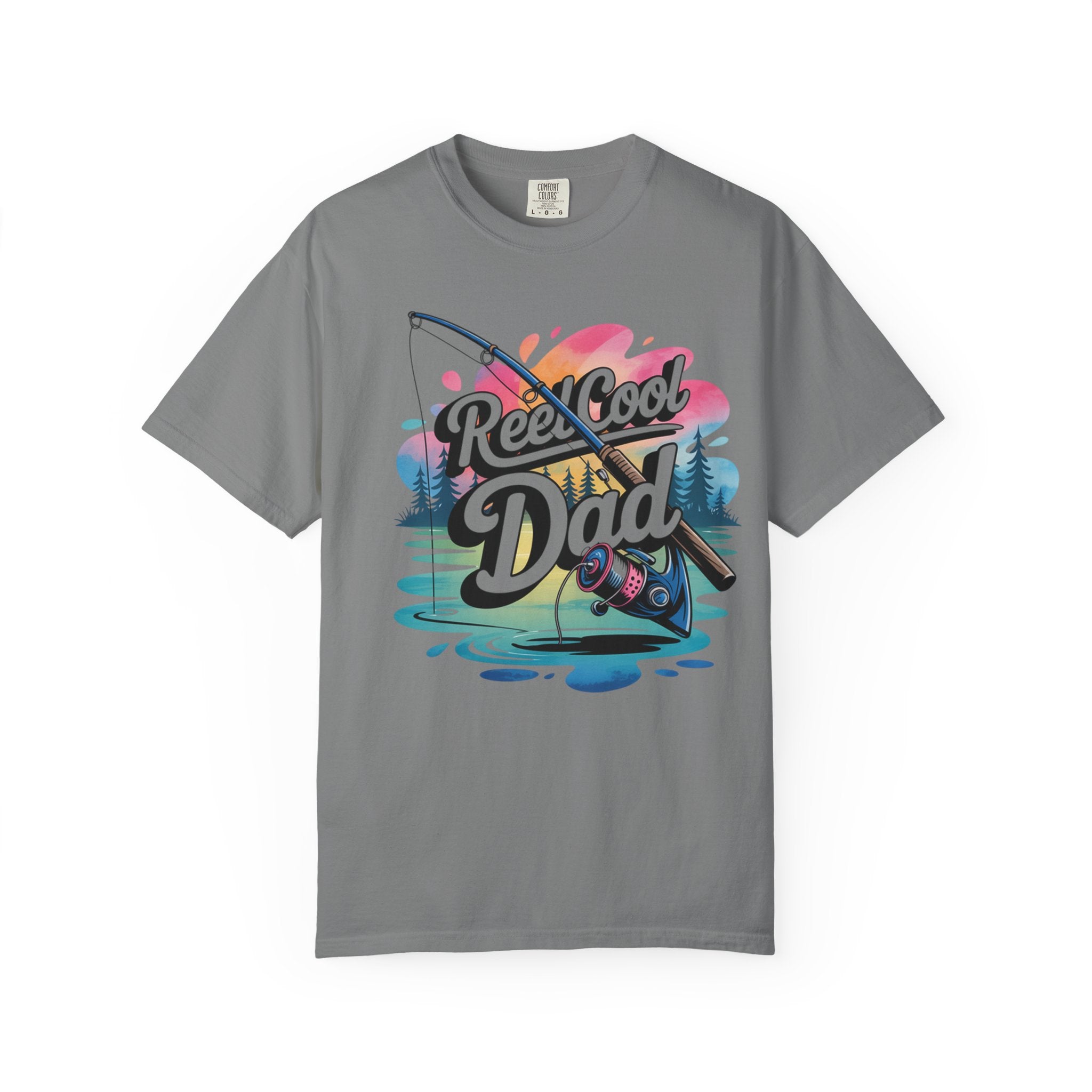 Reel Cool Dad Fishing T-Shirt — Dad Gift for Fishermen, Father’s Day Tee