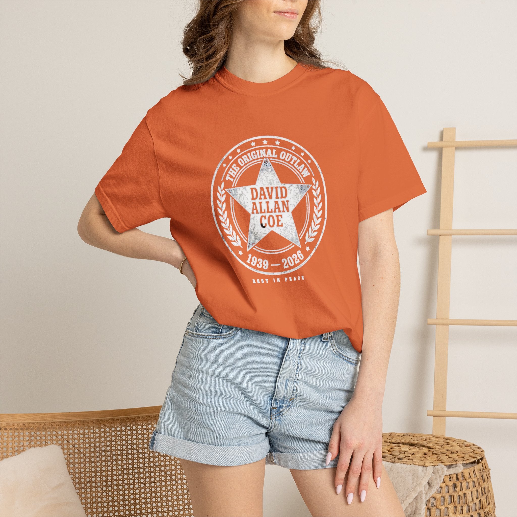 Distressed Star Seal T-Shirt — Vintage Americana Graphic Tee