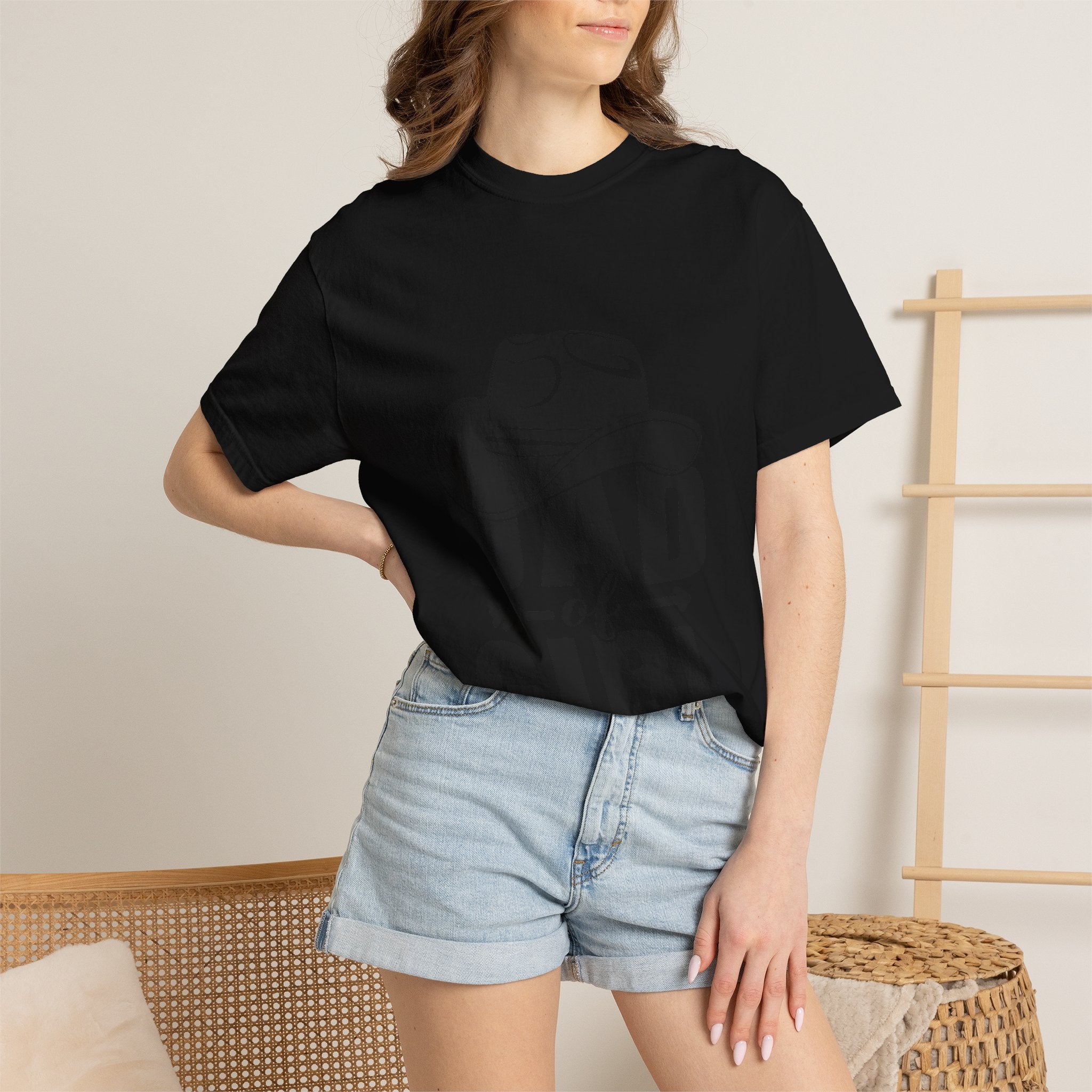 Dad of Girl T-Shirt — Cowboy Hat Father of Daughter Tee