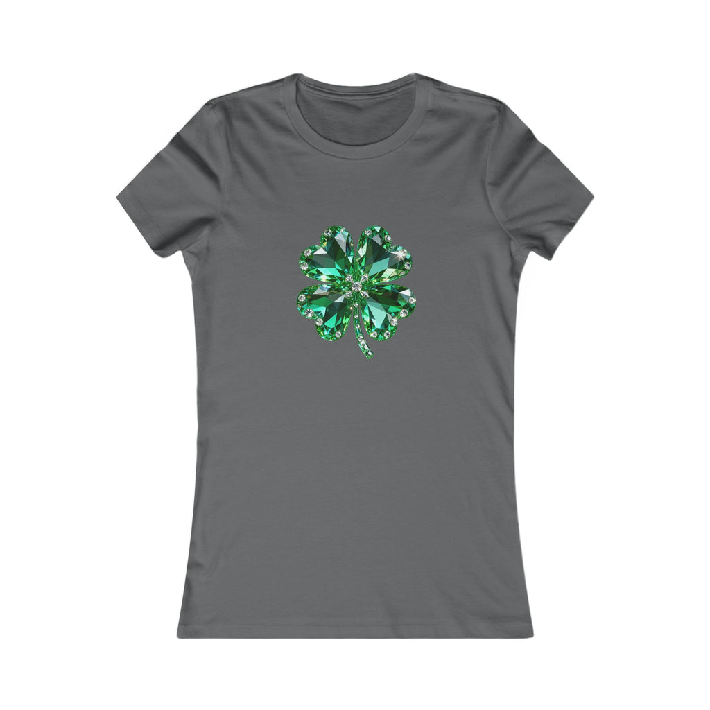 Women's T‑Shirt — Green Shamrock Clover Graphic St. Patrick's Day Tee