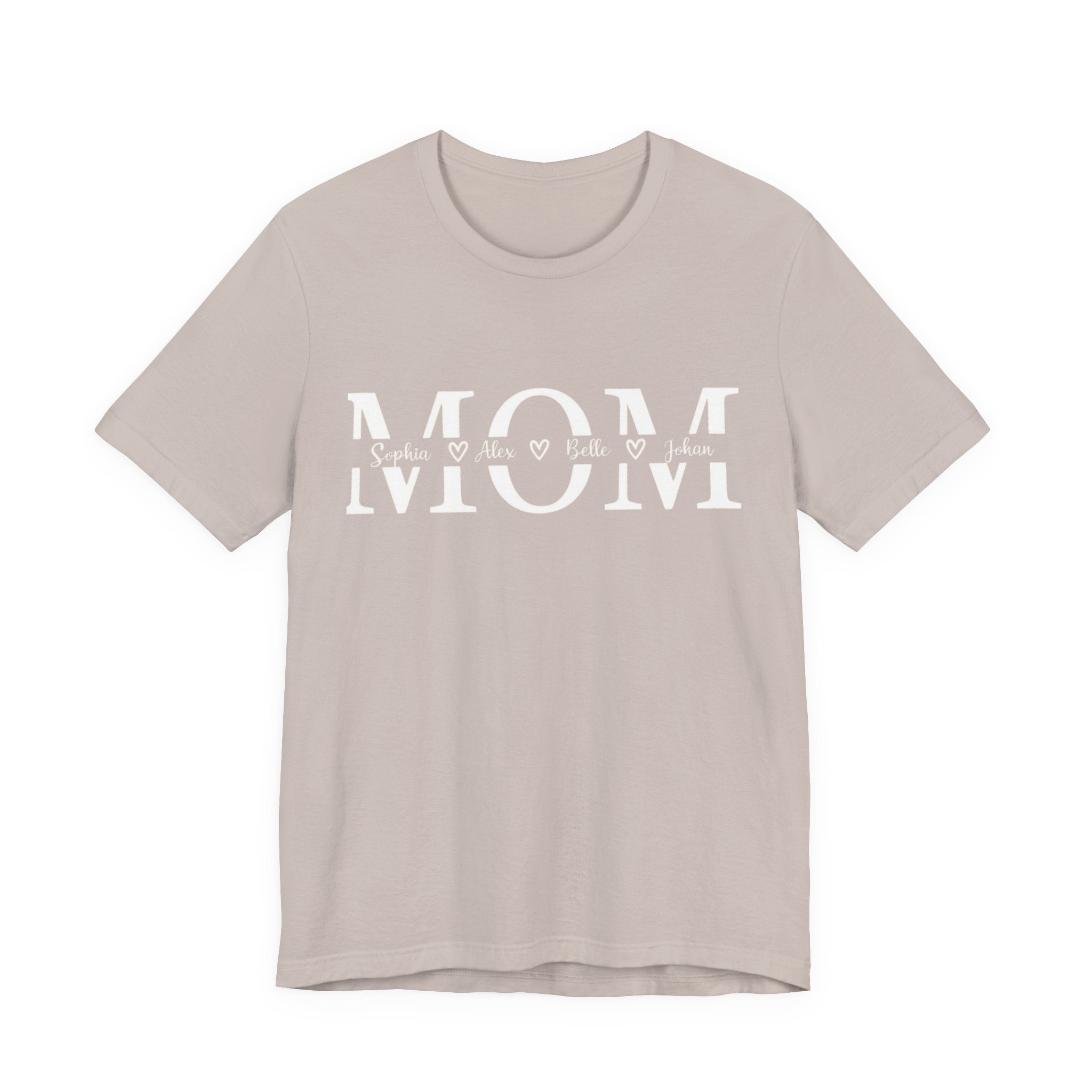 Soft Cotton Mom Heart Tee
