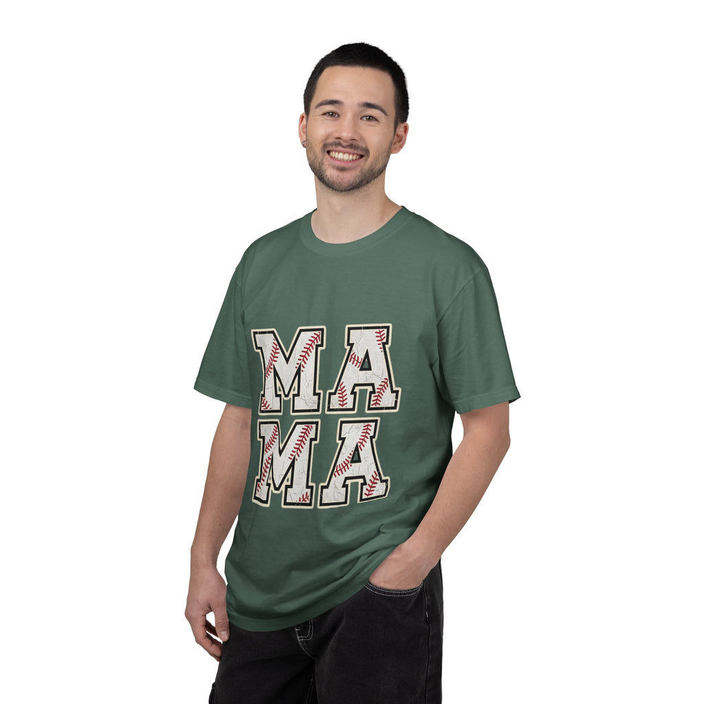Vintage Cotton Baseball Mom Tee