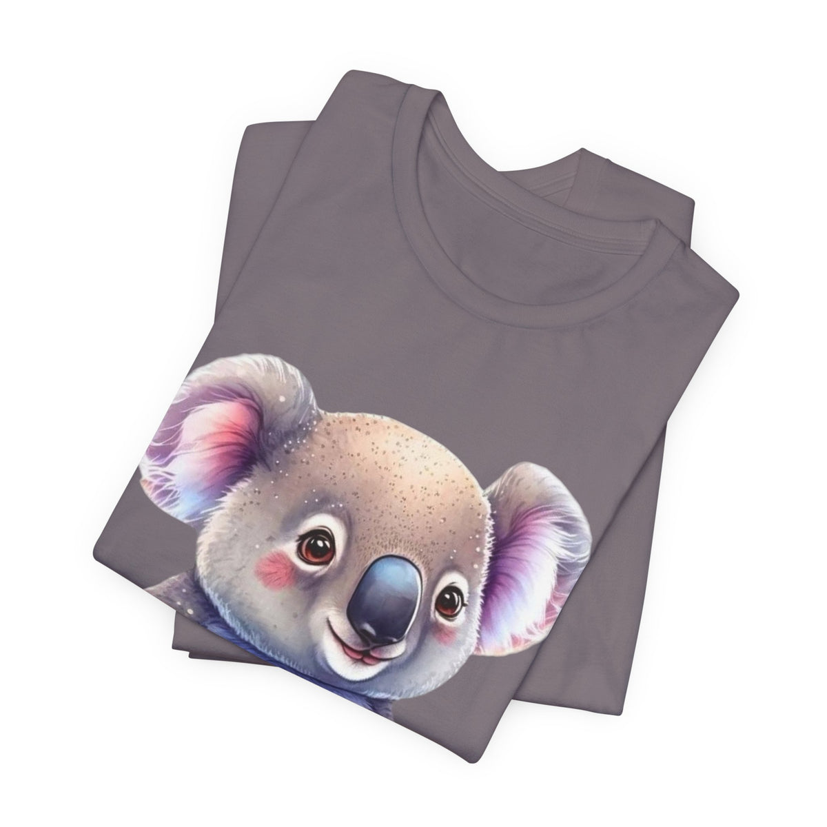 Cute Koala Graphic Tee — Adorable Baby Koala with Flowers T-Shirt