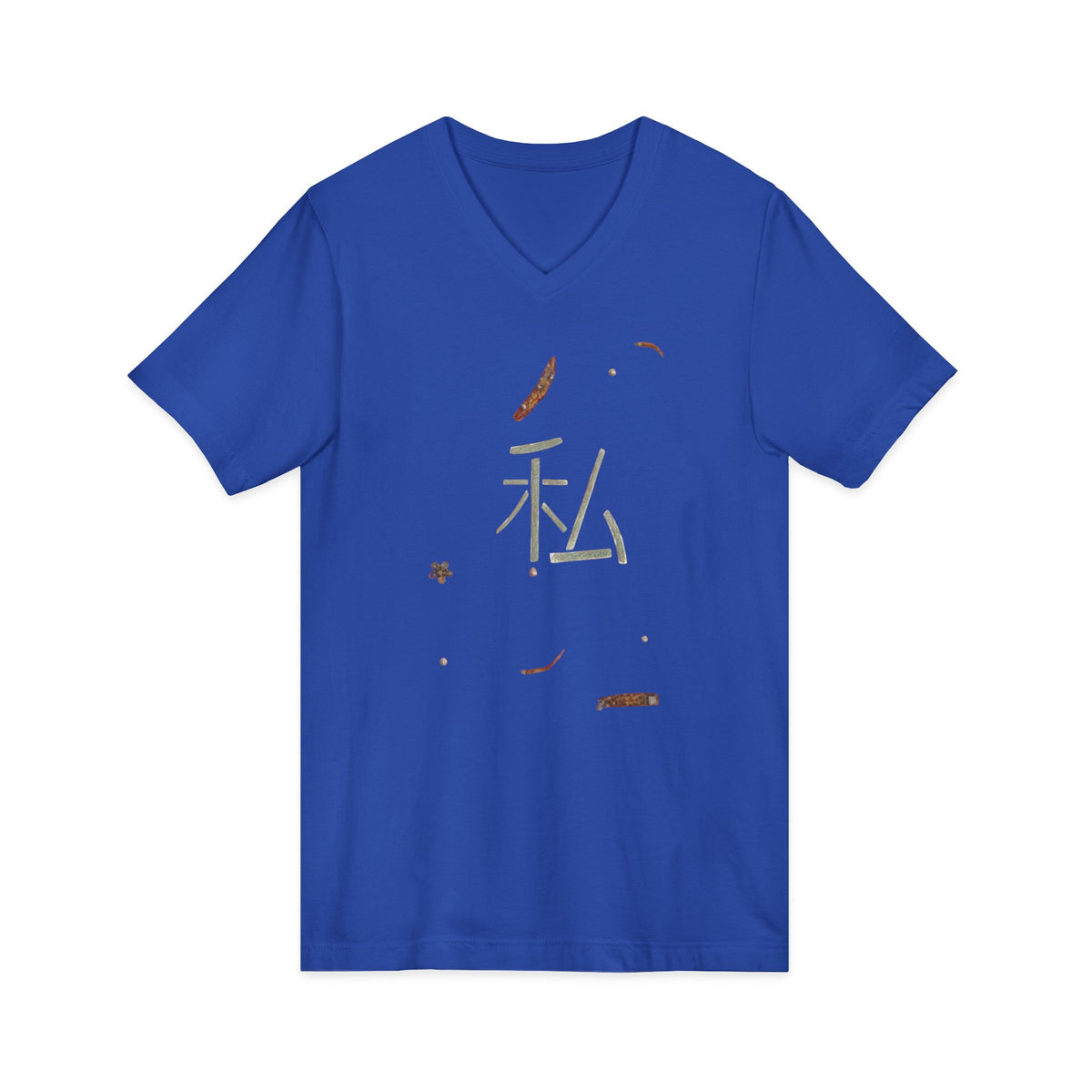 Unisex Jersey Short Sleeve V-Neck Tee