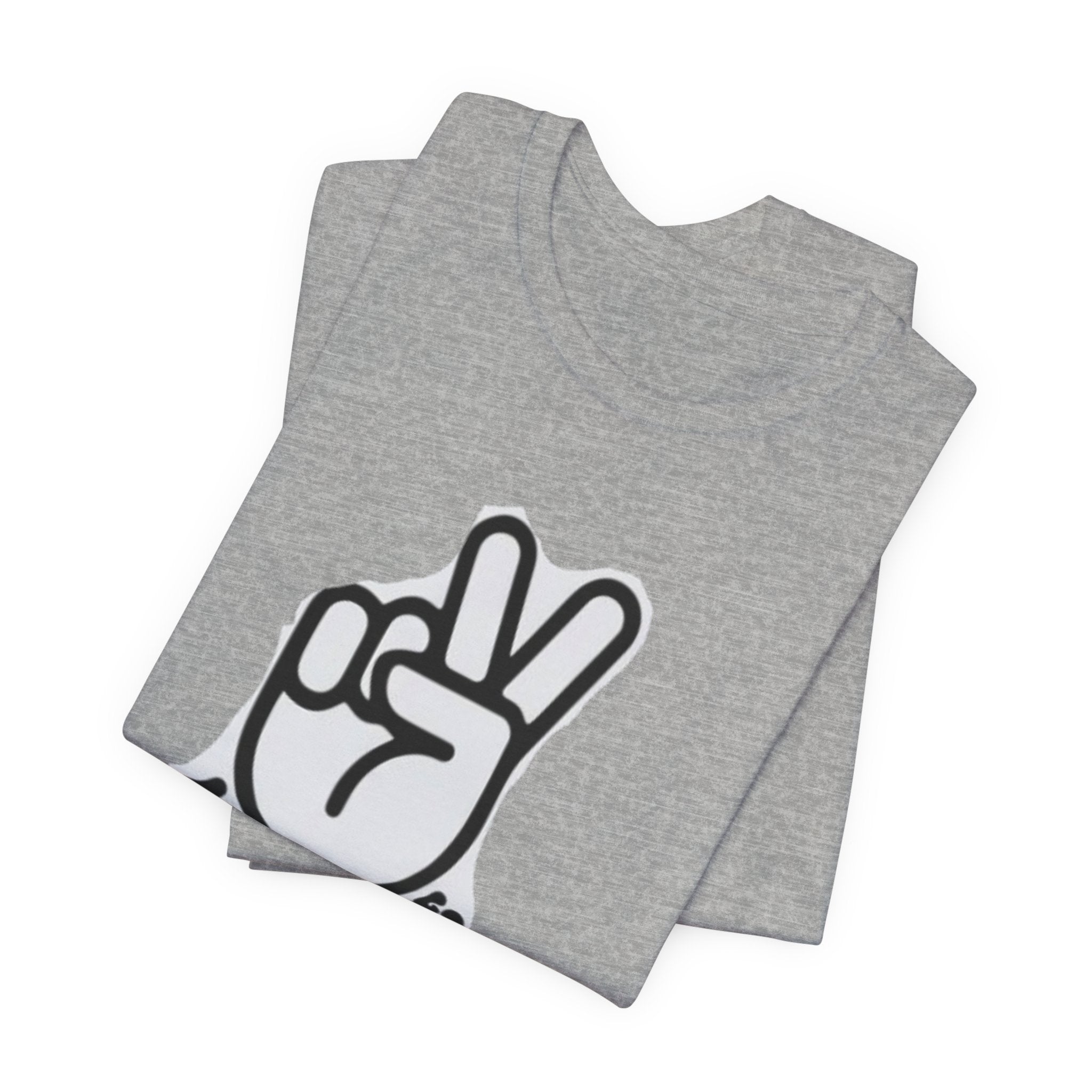 Mom Life Peace Sign T-Shirt