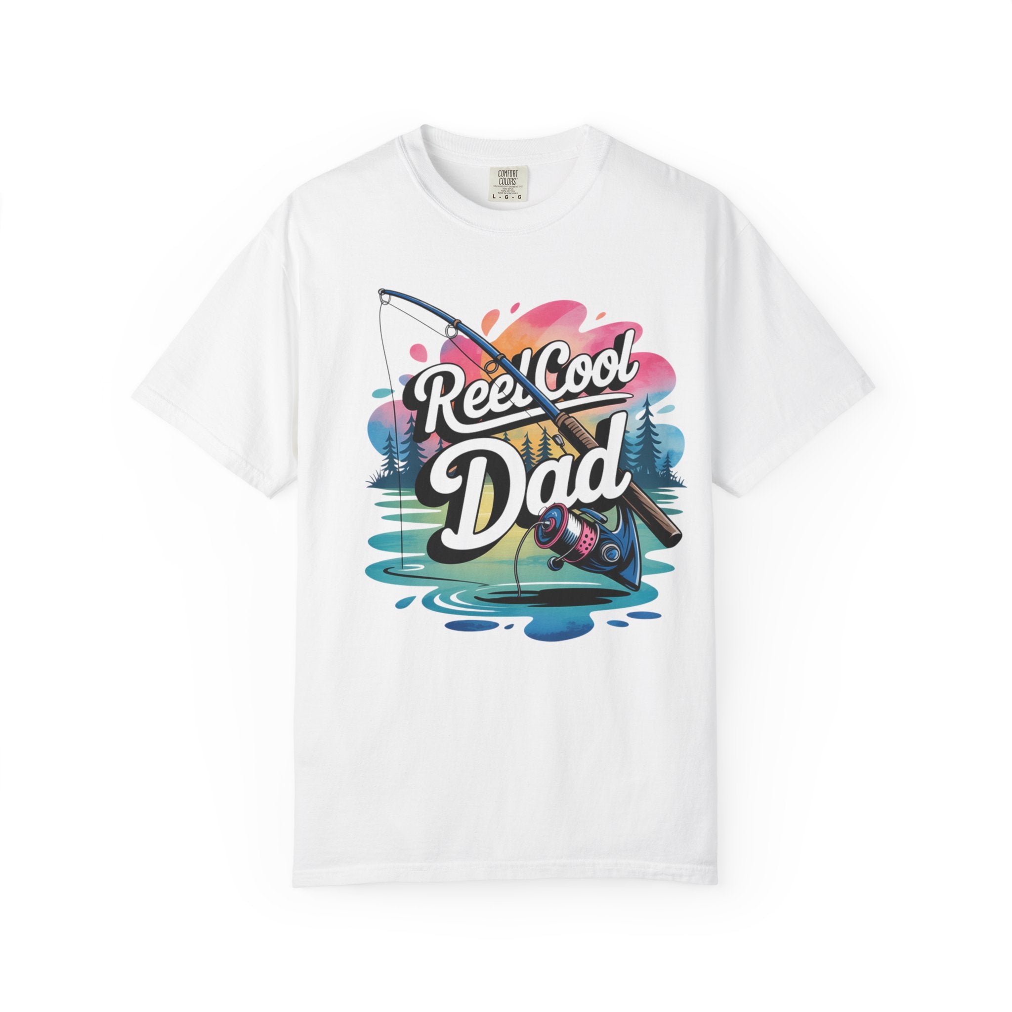 Reel Cool Dad Fishing T-Shirt — Dad Gift for Fishermen, Father’s Day Tee