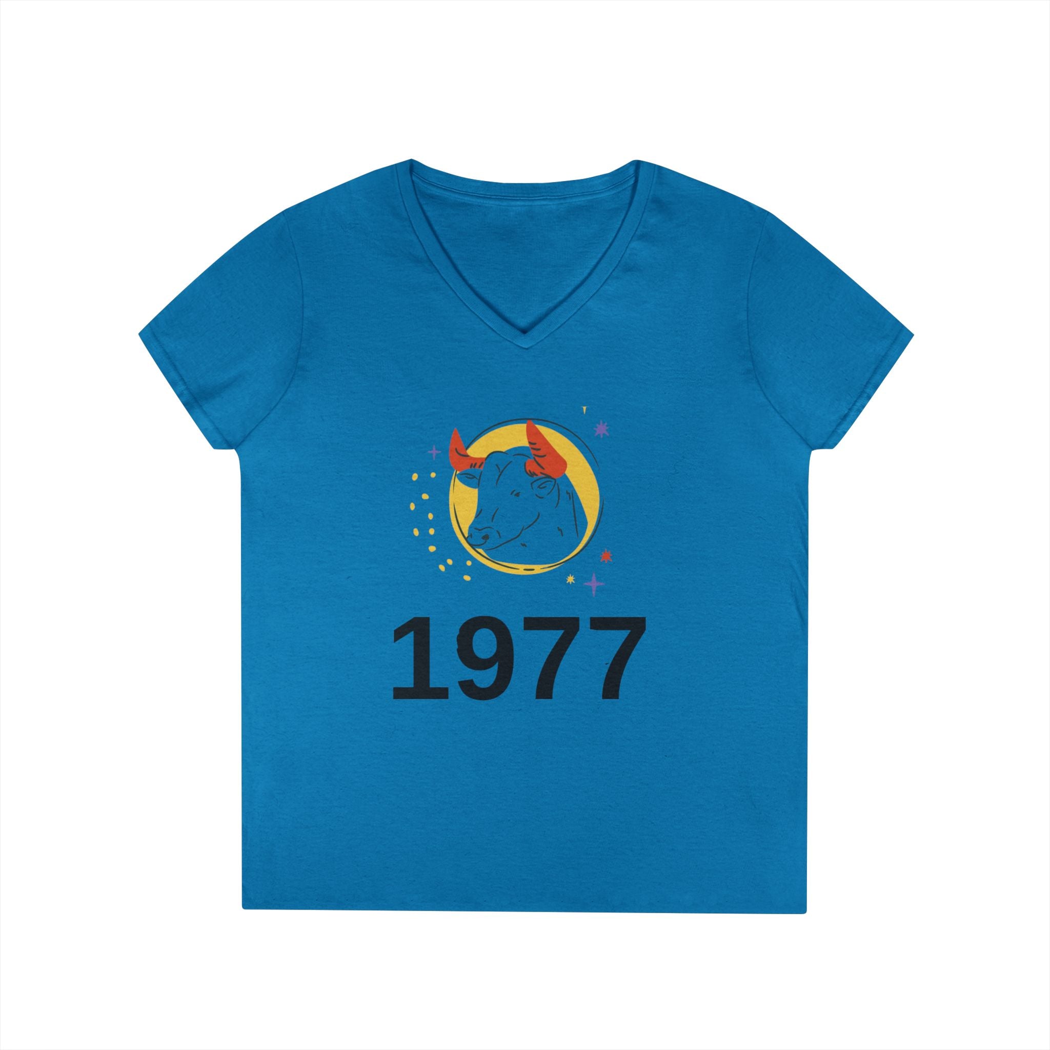 1977 Taurus Cotton V-Neck