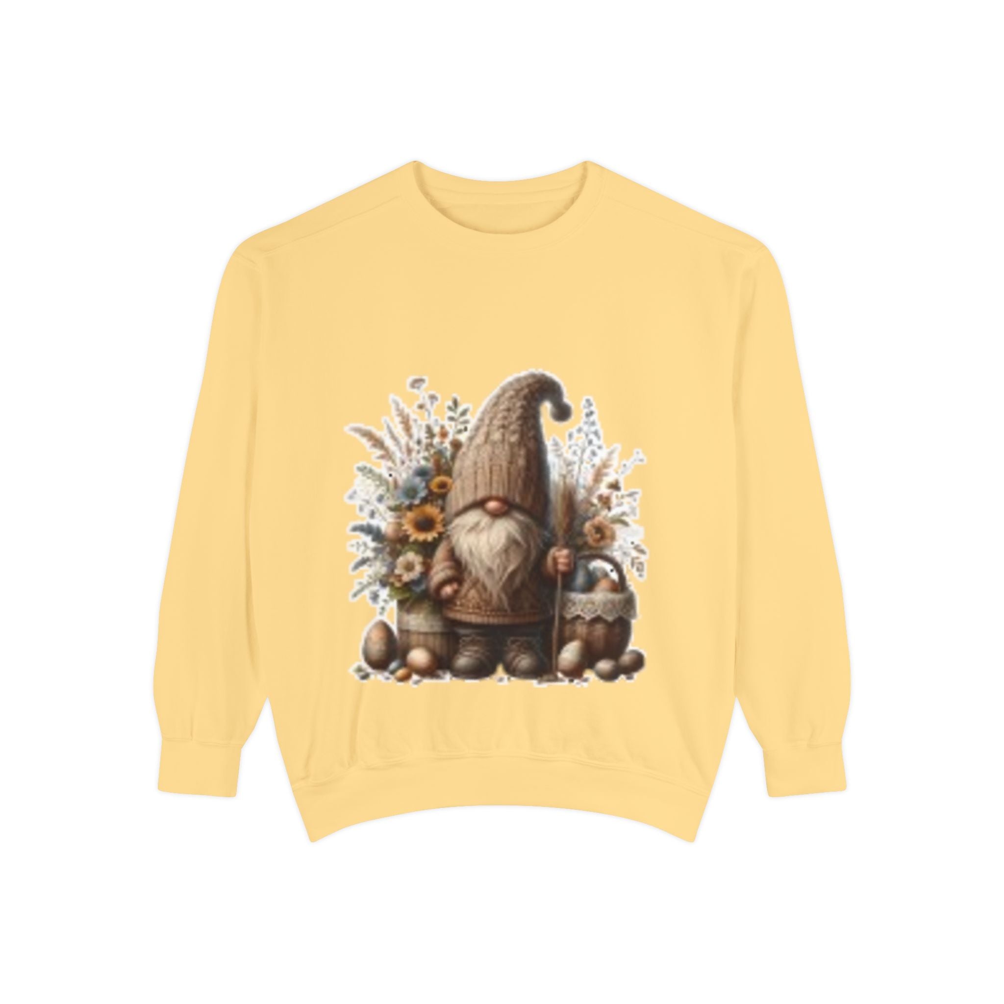 Garment-Dyed Cotton Sweatshirt
