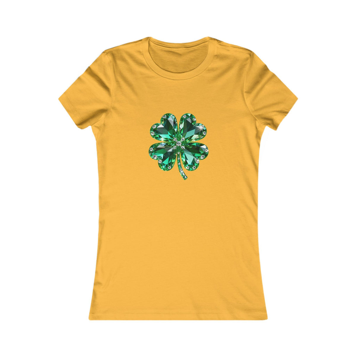 Women's T‑Shirt — Green Shamrock Clover Graphic St. Patrick's Day Tee