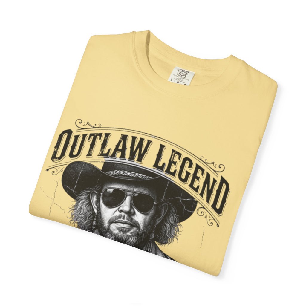 Outlaw Legend Tribute T-Shirt — David Allan Coe Memorial Graphic Tee