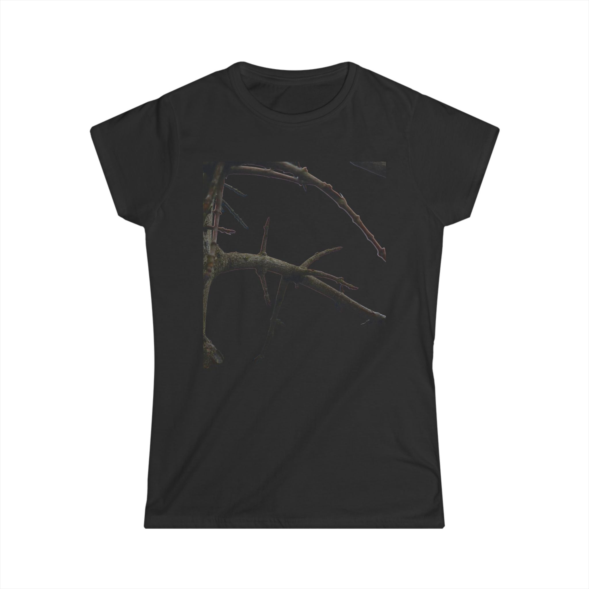 Soft Cotton Thorn Branch Tee