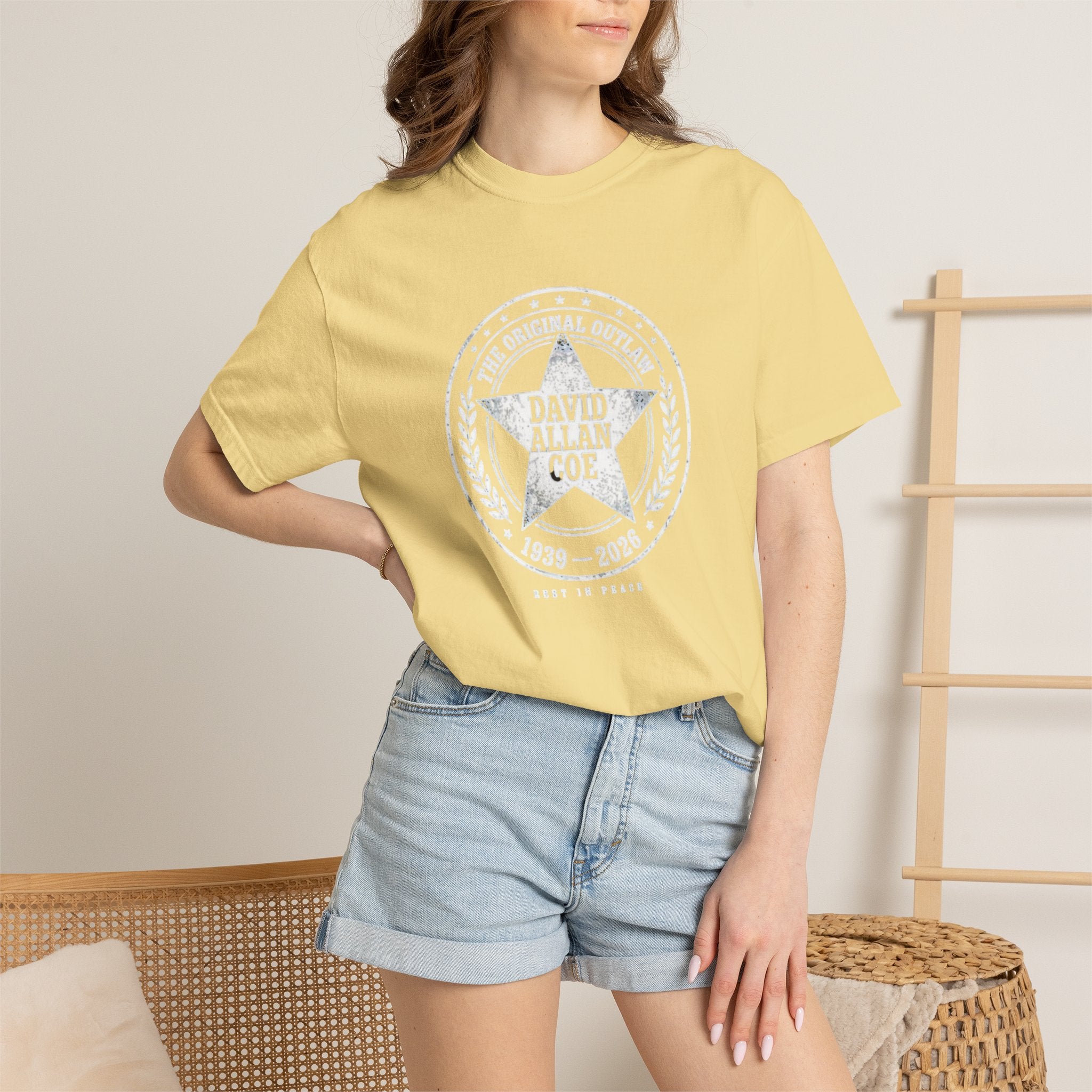 Distressed Star Seal T-Shirt — Vintage Americana Graphic Tee