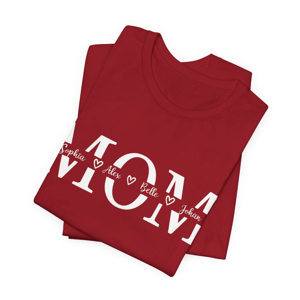 Soft Cotton Mom Heart Tee