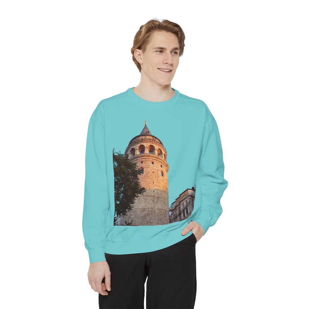 Garment-Dyed Cotton Sweatshirt