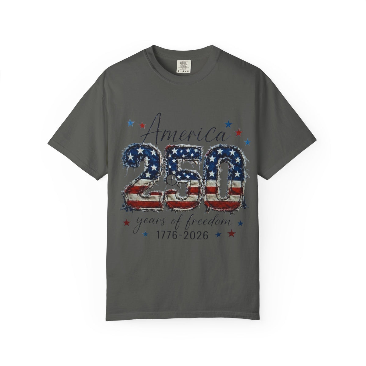 America 250 T-Shirt — 1776–2026 Stars & Stripes Patriotic Tee
