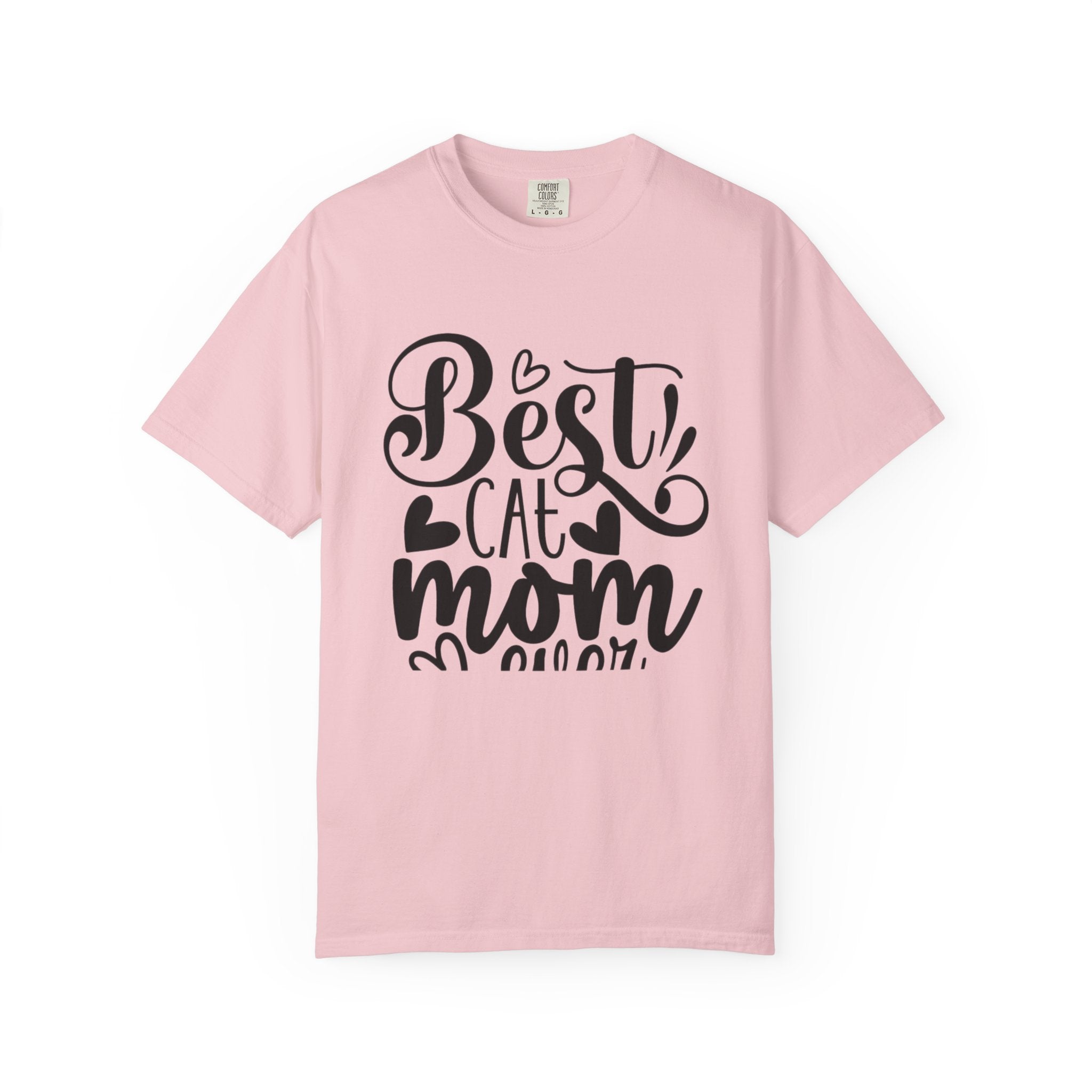 Garment-Dyed Cat Mom Tee