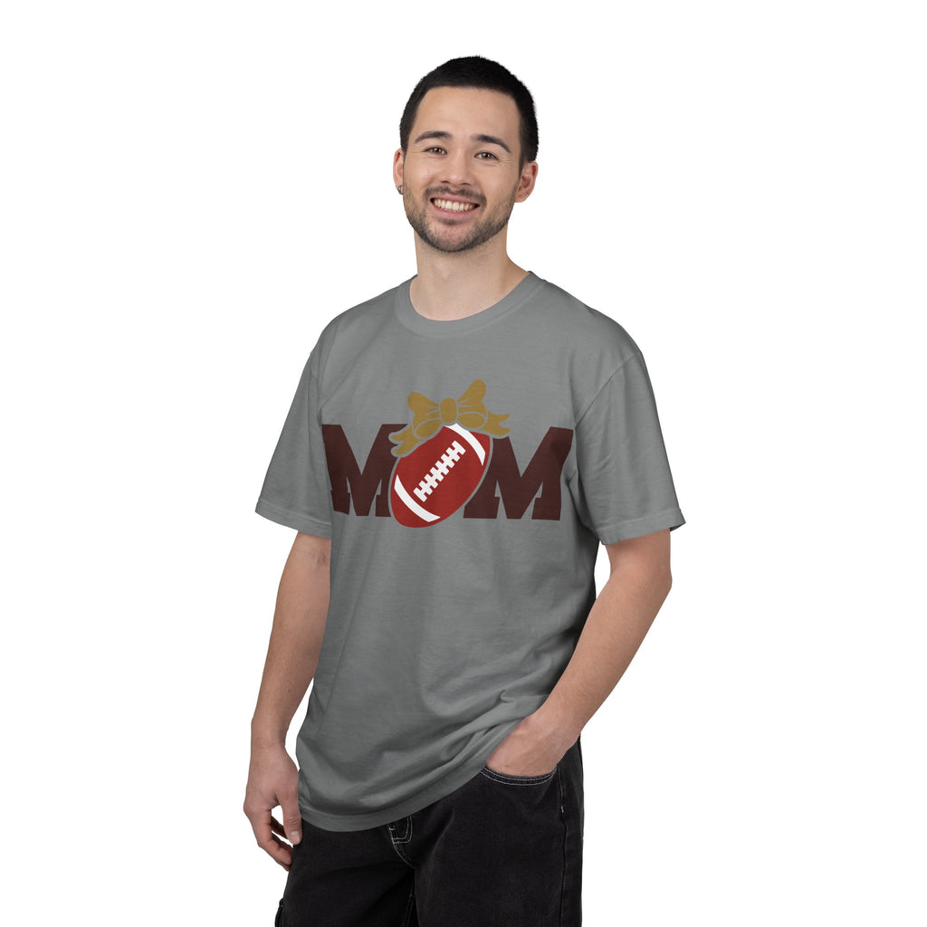 Garment-Dyed Football Mom Tee