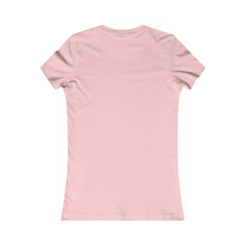 Women's Sunset Forest Tee — Pastel Mountain & Trees Graphic Shirt