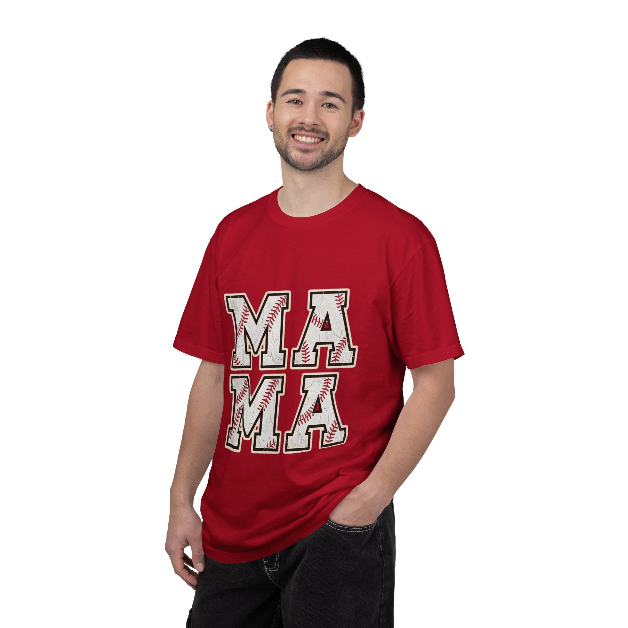 Vintage Cotton Baseball Mom Tee